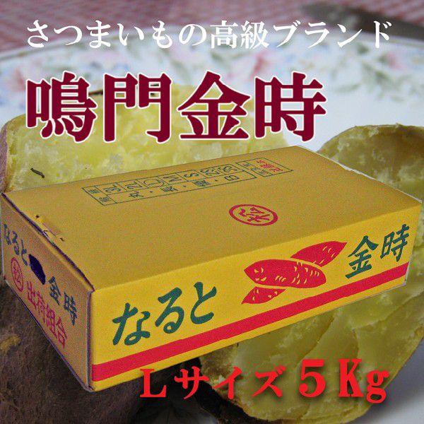 鳴門金時さつま芋　Ｌサイズ５Ｋｇ