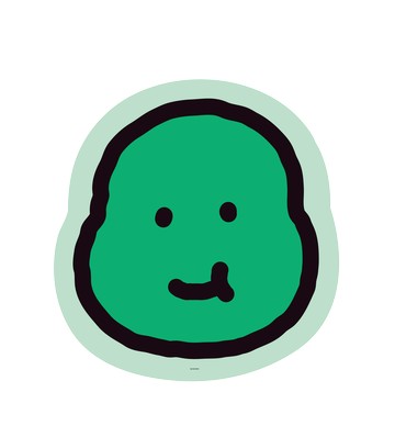 JOGUMAN軟式地墊-布拉基歐臉型50*52cm