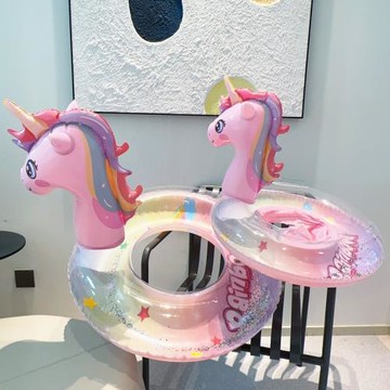 兒童游泳圈充氣加厚安全親子嬰兒泳圈小孩寶寶戲水坐圈兒童座圈