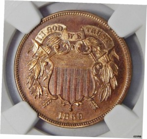 アンティークコイン NGC PCGS TWO-CENT PIECE PF66RD