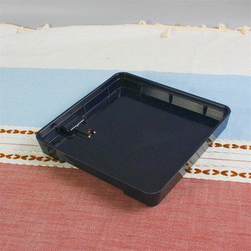 楓林宜居 茶盤接水盤蓄水式帶排水塑料底盤茶臺茶桌茶具漏水配件托盤底托座