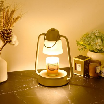 【免運/可開票】台灣公司 融蠟燈 香薰燈 融燭燈 定制日本臺灣香薰融蠟燈融燭燈床頭臺燈擺件裝飾美式復古燈小號款