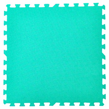 新生活家 EVA 運動安全地墊 4片 台灣製  62 x 62 x 1.3cm  綠色  1組