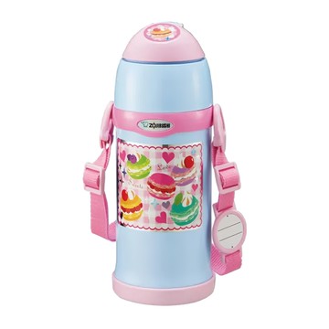 ZOJIRUSHI 象印 不銹鋼真空保溫杯兒童水壺  藍色  600ml  1個