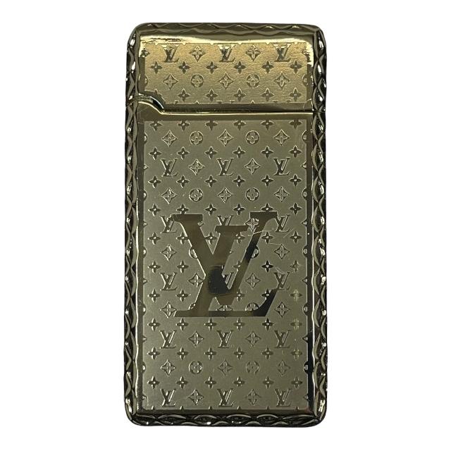 LOUIS VUITTON ルイヴィトン モノグラム 電子ライター ゴールド