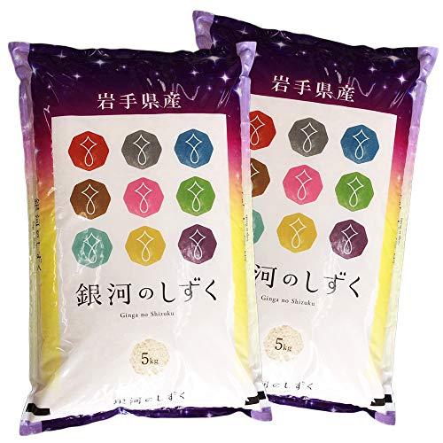 新米 岩手県 白米 銀河のしずく 5kgx2 令和5年産