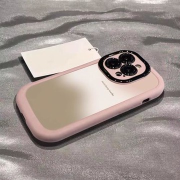 小香風暈染保護套創意硅膠蘋果