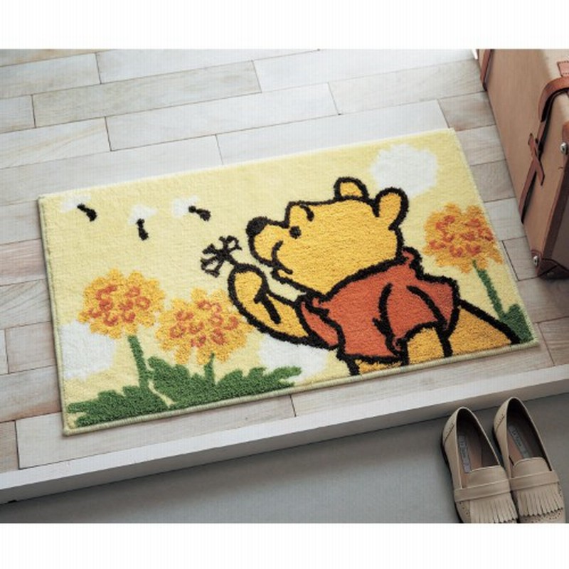おうちディズニー 花言葉玄関マット 選べるキャラクター 通販 Lineポイント最大1 0 Get Lineショッピング