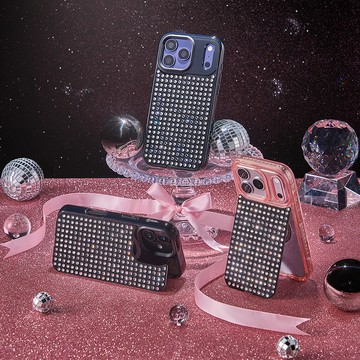 水鑽 Rhinestone Matrix iPhone 17 Pro Max / 17 Pro/17 磁換式閃石手機殼