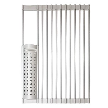 【好物良品】廚房水槽可折疊收納矽膠瀝水架 便攜式瀝水架 置物架 收納架 廚房收納