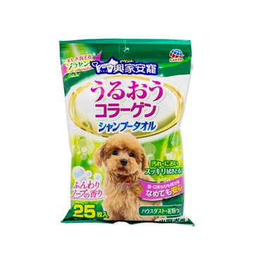 興家安寵免水洗濕毛巾(小犬用)25入