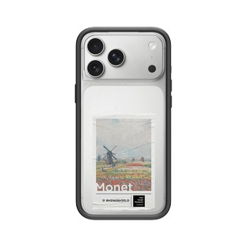 iPhone 17 Pro Max Mod NX -邊框背蓋組合 (相機按鈕) 黑 - Van Gogh Museum - 荷蘭的鬱金香田