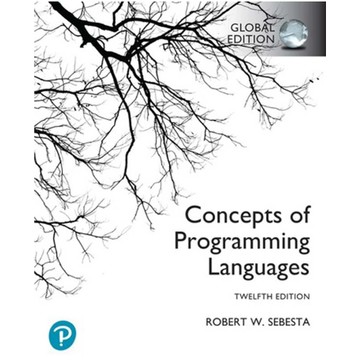 全華-建宏 CONCEPTS OF PROGRAMMING LANGUAGES 12/E SEBESTA 9781292436821 <建宏書局>
