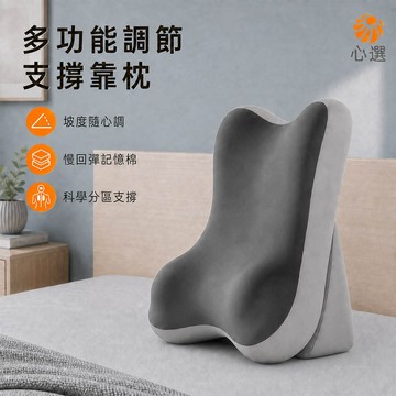 【HeartPick心選】三角靠枕 多功能趴睡枕 腰靠 靠墊 趴趴枕 床頭靠墊 抬腿枕 斜坡墊 記憶棉 床頭靠枕 靠背墊