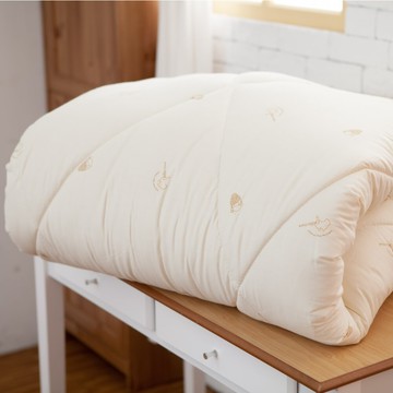 lust美麗諾澳洲小羊毛被100%小羔羊 4公斤320t純棉表布澳洲進口8x7尺特大款