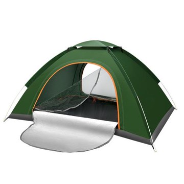 防水便攜帳篷戶外野營折疊全自動帳篷3-4人沙灘簡易速開雙人鋁合