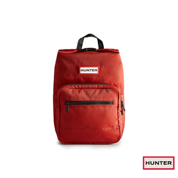 HUNTER - 上開扣Pioneer尼龍後背包-磚紅色