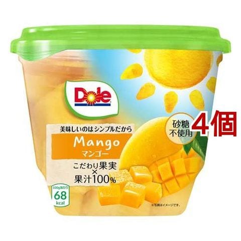 ドール フルーツパック マンゴー （４２５ｇ＊４個セット）