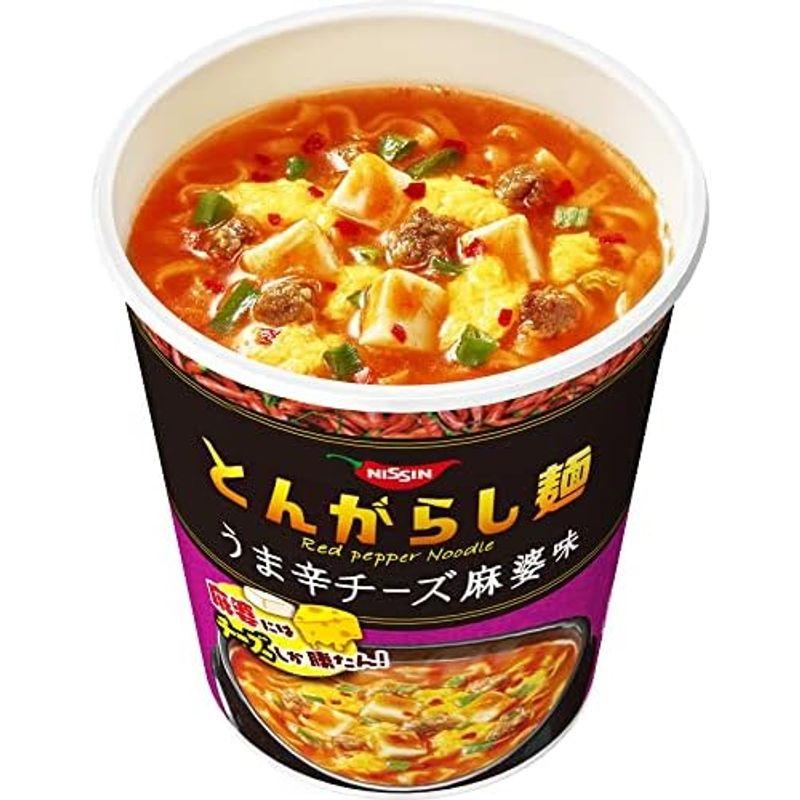 日清食品 日清のとんがらし麺 うま辛海鮮チゲ 63g×12個