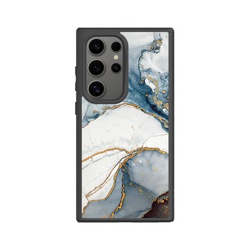 Galaxy S24 Ultra SolidSuit 黑 - 石紋與渲染 / Marble & Dreamy Gradient - 破曉