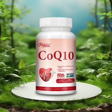 Pslalae 純輔酶 Q10 200 毫克 - 非基因改造，無麩質，美國原裝進口，60/120粒