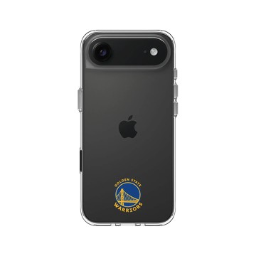 iPhone Air Clear Case（相機按鈕） 透明 - NBA - Mini Logo-金州勇士 Golden State Warriors