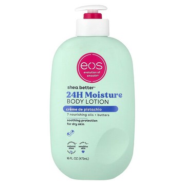 EOS, Shea Better™, 24H Moisture Body Lotion, Creme De Pistachio, 16 fl oz (473 ml)