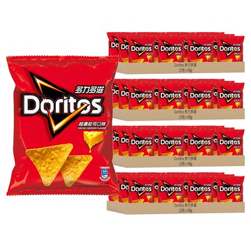Doritos 多力多滋 玉米片 超濃起司  68g  48個