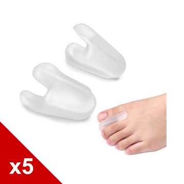 糊塗鞋匠 優質鞋材 J49 A字拇趾間隔墊 5雙