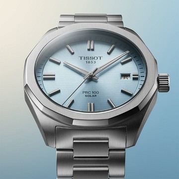TISSOT 天梭 PRC 100 Solar太陽能手錶-39mm T1514221135100