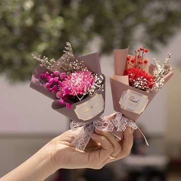 🔥24H寄出🔥玫瑰小花束 康乃馨 母親節 乾燥花束 生日禮物 畢業花束 母親節花束迷你花束 小乾燥花 迷你小花束