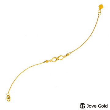 Jove Gold 漾金飾 愛無限黃金手鍊
