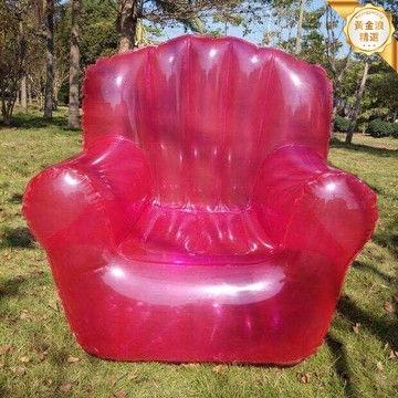 【便攜免安裝】充氣沙發 懶人沙發 雙人沙發 戶外沙發 透明沙發床 加厚防漏氣 室內外兩用 露營家居必備