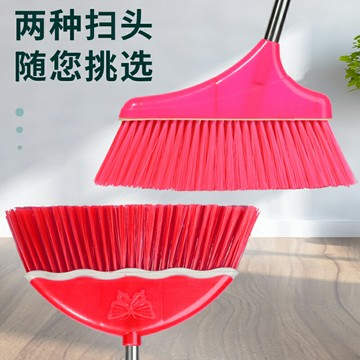 不銹鋼把手塑料干濕兩用耐用室內外通用小號不粘毛掃水掃毛發掃把