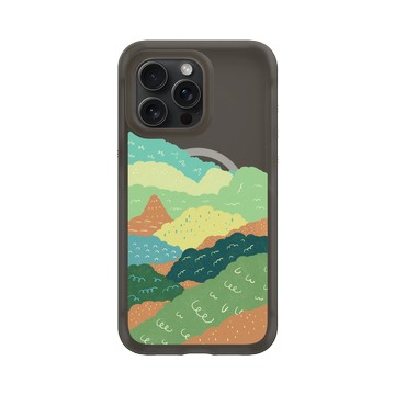 iPhone 15 Pro Max AirX 本質黑 - 花花草草 / Flowers & Plants - 暖意森林