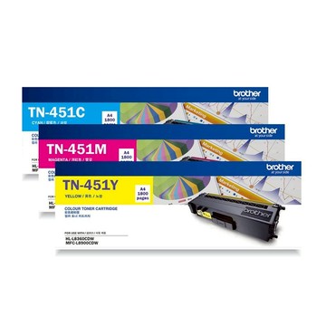 Brother TN-459 CMY 彩色組 原廠超高容量碳粉匣 適用 HL-L8360CDW/MFC-L8900CDW