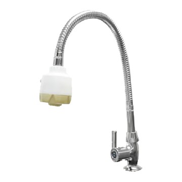 Toppuror 泰浦樂 萬向可彎立式自由栓 二段式切換出水  27 x 5 x 21cm  1個