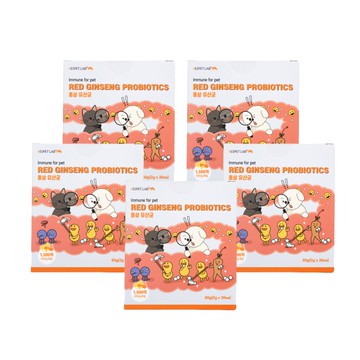 韓國原裝 RESPET 寵物紅蔘益生菌 5盒入 貓狗通用(4年根紅蔘 75億乳酸菌 歐洲食藥局認證)