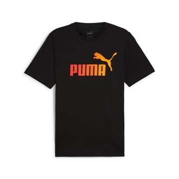 PUMA 短T 基本系列 SUMMER SPORTS 黑 橘LOGO 短袖 T恤 男 62694201