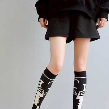 單雙包郵 個性穿搭小腿襪