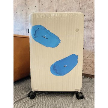 ART油畫沖浪皮劃艇大張行李箱旅行貼紙防水全貼藝術家個性無痕貼