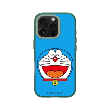 iPhone 16 Pro Clear 憂墨綠 - 哆啦A夢 Doraemon - 哆啦A夢開心款