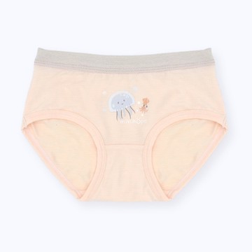 minihope美好的親子生活-女童三角褲-歡樂跳舞的水母