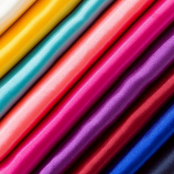 綢緞布料色丁紅綢布服裝里子布婚慶剪彩舞臺窗簾裝飾布表演服面料