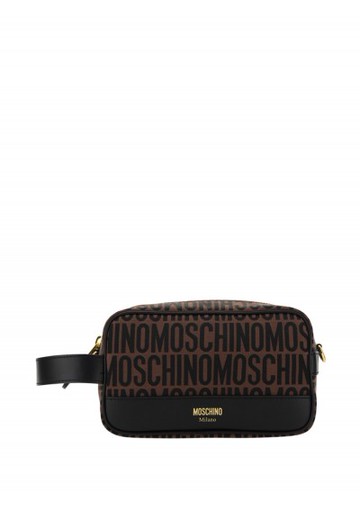 Moschino - Pochette Bag - Mens - Brown