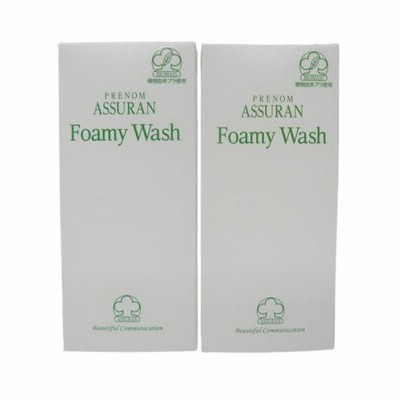 プラノアシュラン フォーミーウォッシュW 180ml×2個セット アシュラン