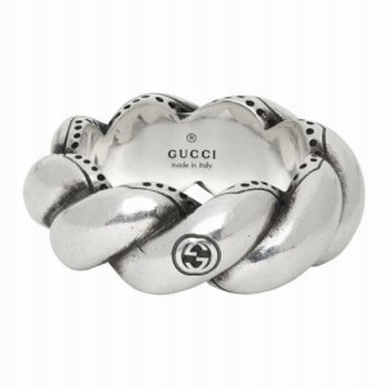 グッチ Gucci メンズ 指輪 リング ジュエリー アクセサリー Silver Twisted Garden Ring Silver 通販 Lineポイント最大1 0 Get Lineショッピング