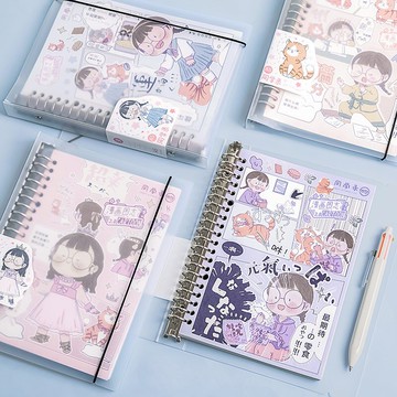 同學錄個性畢業紀念冊小學生小清新初中生少女心活頁本韓版活頁本