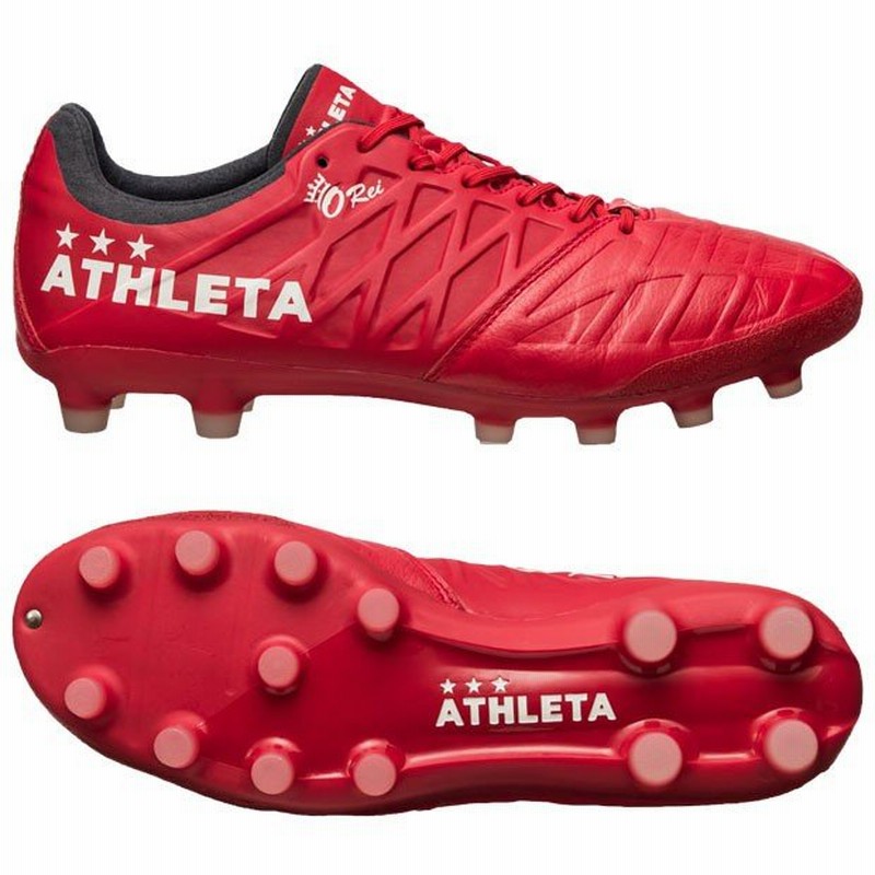 O Rei Futebol T006 レッド Athleta アスレタ サッカースパイク Red 通販 Lineポイント最大0 5 Get Lineショッピング
