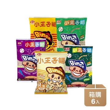 箱購-味王小王子麵300g*6入-岩燒海苔